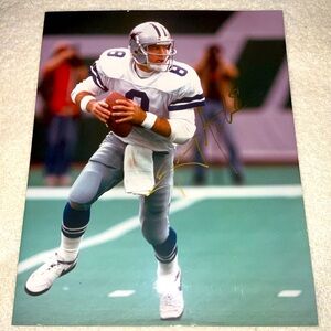 Dallas Cowboys Troy Aikman Signed Autographed 8 X 10 Photo